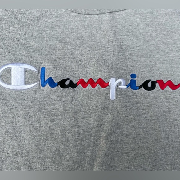 Men’s Champion Long Sleeve Light Sweatshirt, Big & Tall - Picture 3 of 8